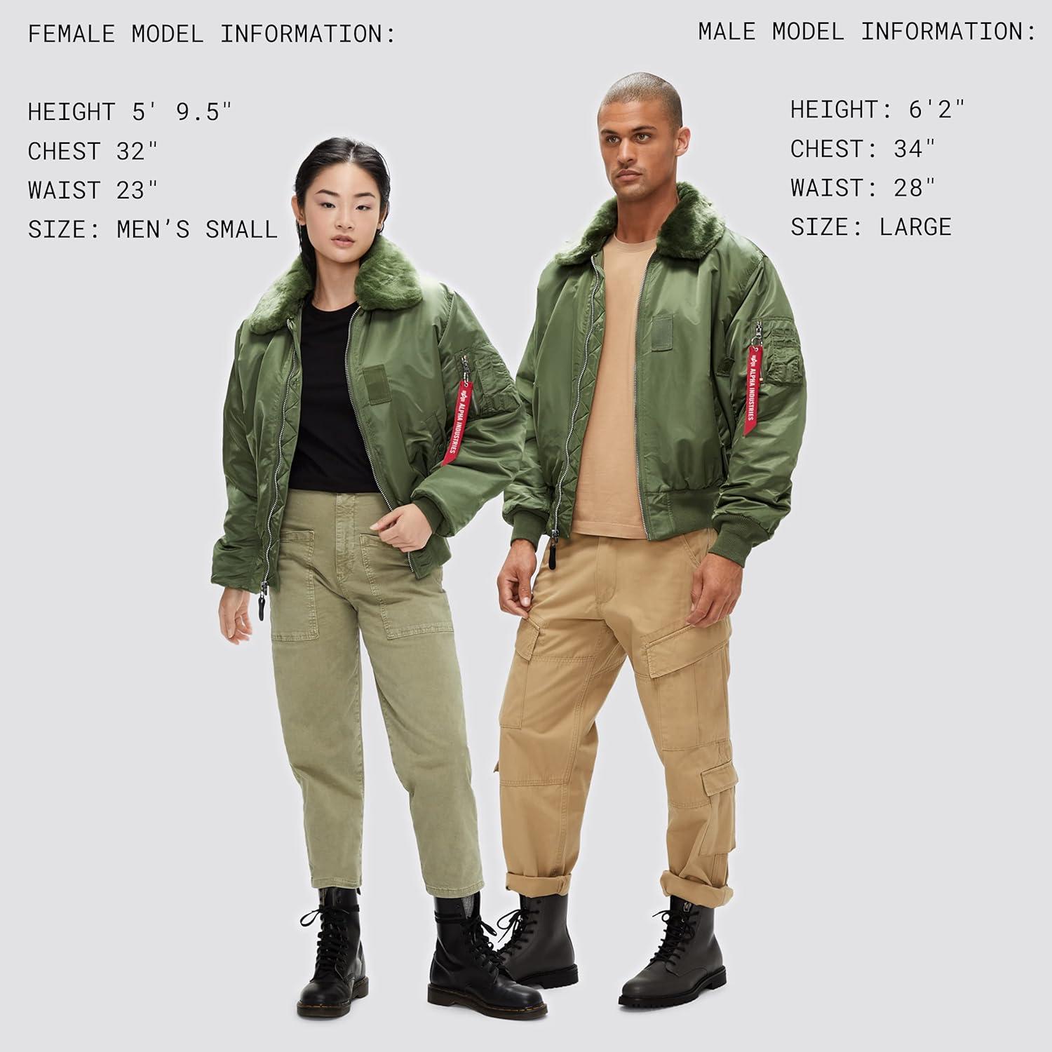 imageAlpha Industries Mens B15 Flight JacketSage