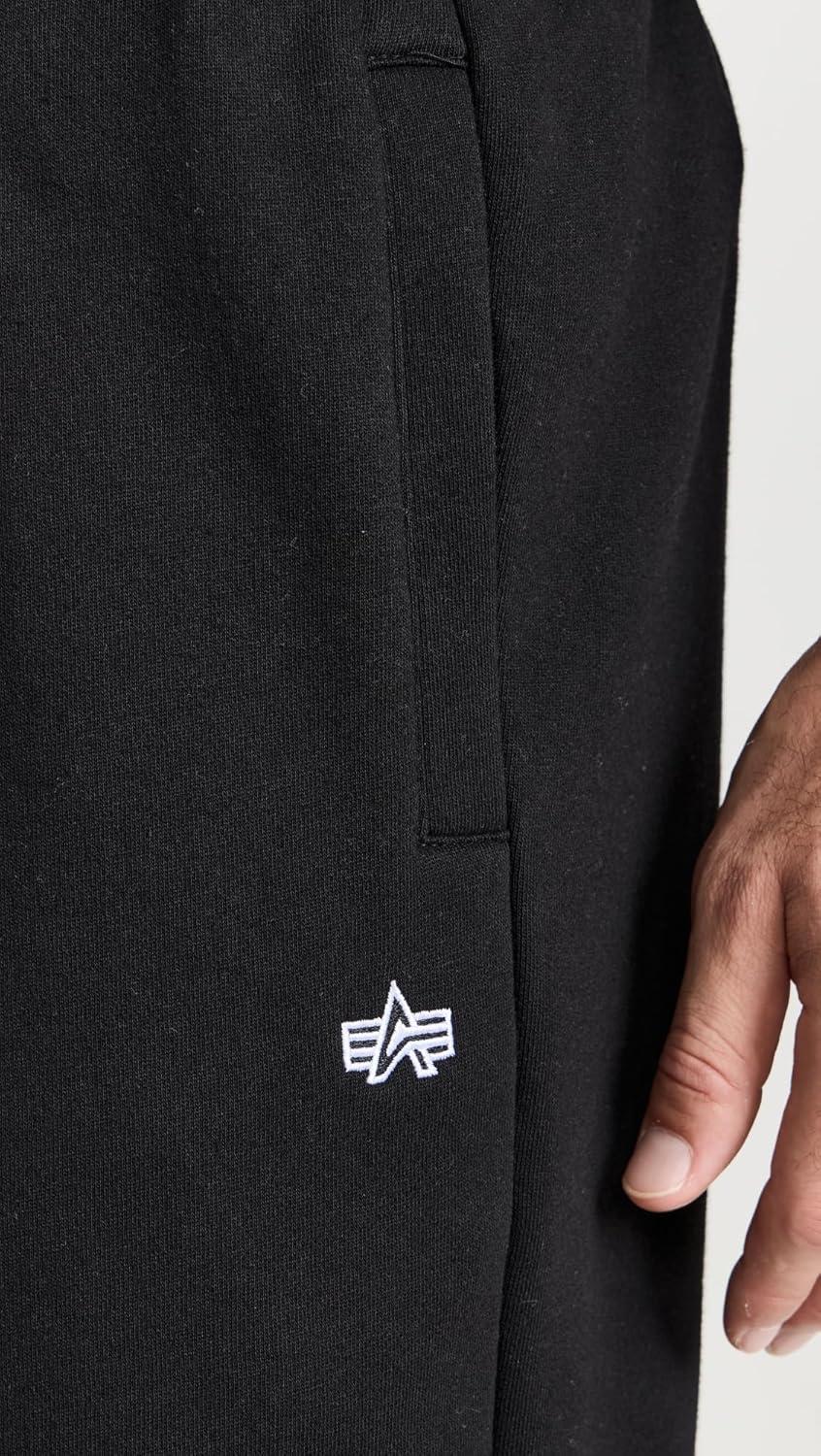 imageAlpha Industries Mens Essential SweatpantsBlack