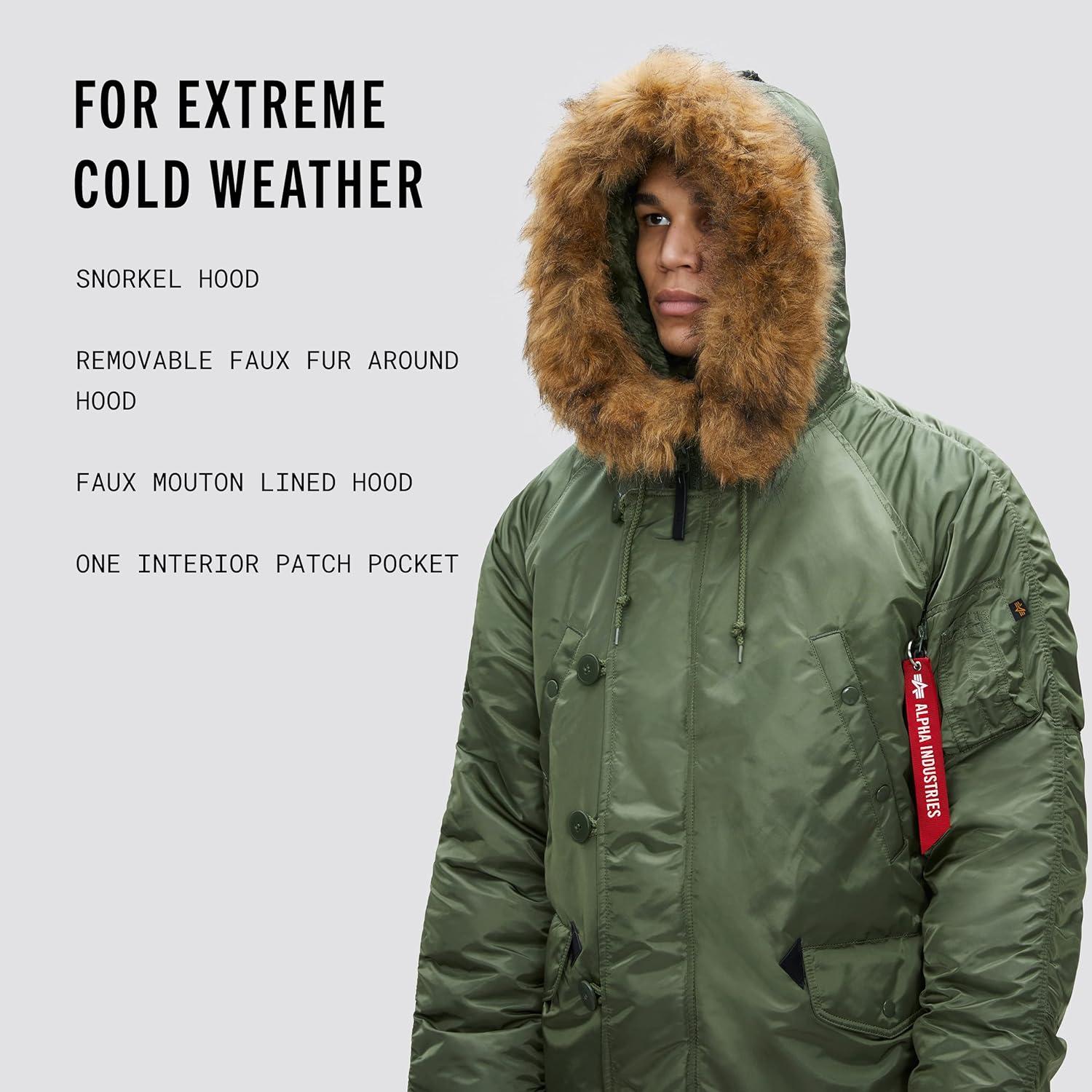 imageAlpha Industries Mens N3B ParkaSage