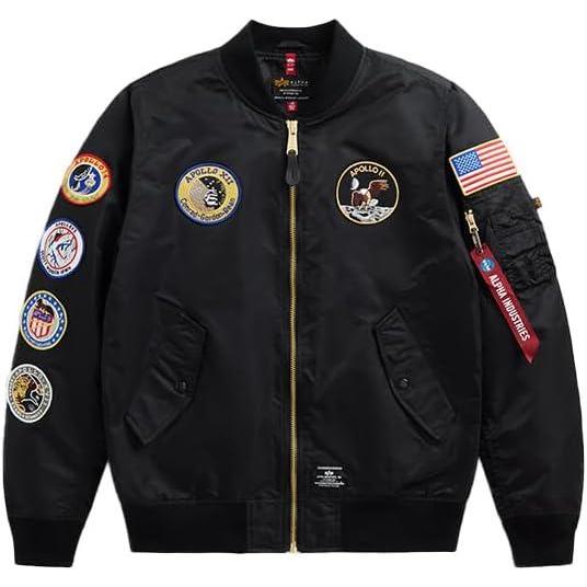 imageAlpha Industries L2B Apollo Gen II Flight Jacket Mens ClassicBlack