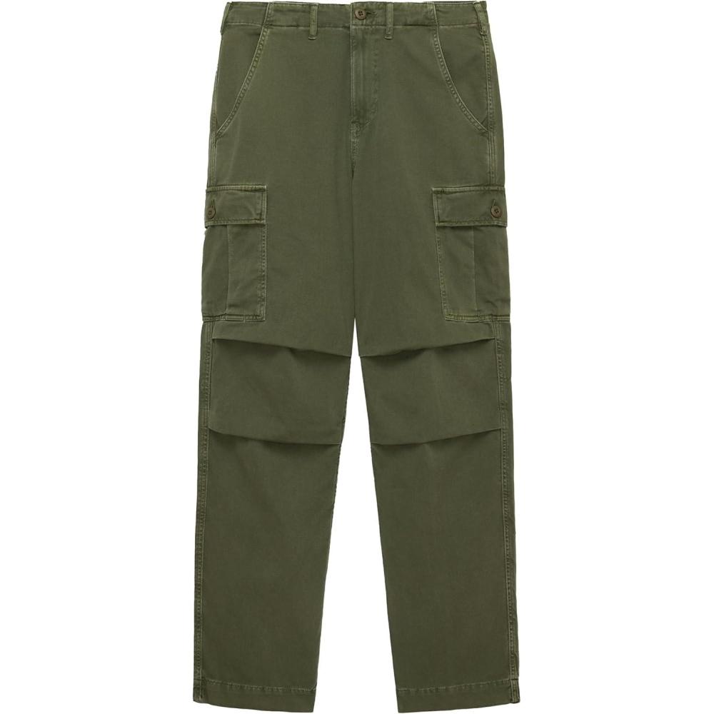 imageAlpha Industries Mens BDU Cargo Pants Relaxed Fit 100 Cotton Button Closure ampamp Zipper Durable Work Pants for Hiking CampingOg107 Green