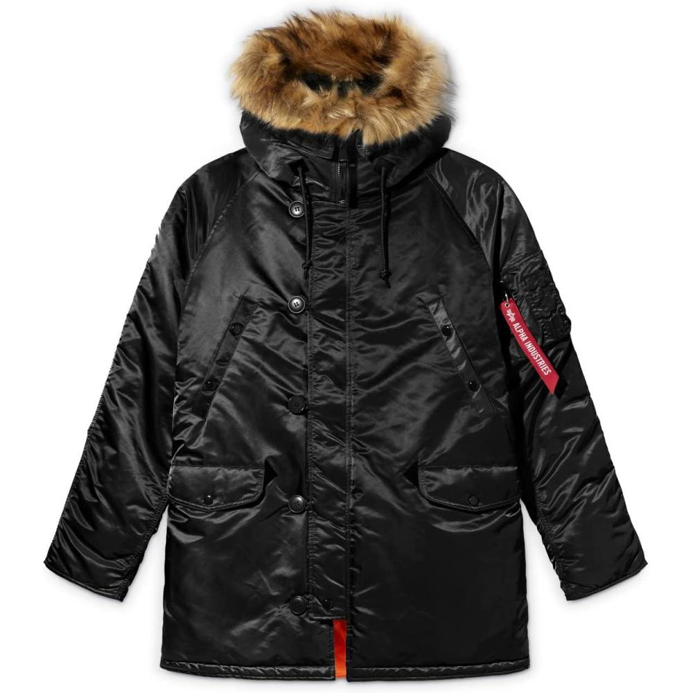 imageAlpha Industries Mens MilitaryBlack