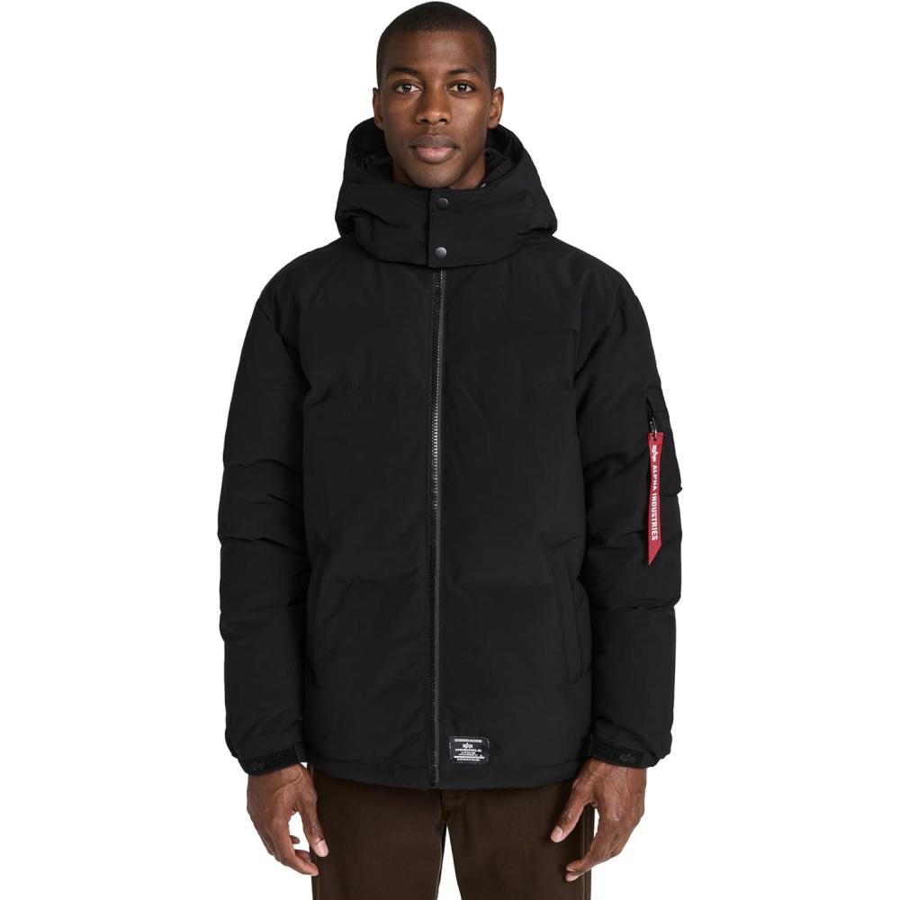 imageAlpha Industries Mens Puffer ParkaBlack