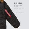 Alpha Industries Boys’ N-3B Parka Coat(Black)