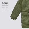 Alpha Industries Boys’ N-3B Parka Coat(Sage)