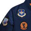 Alpha Industries Boys’ Squadron MA-1 Flight Jacket(Replica Blue)