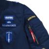 Alpha Industries Boys’ Squadron MA-1 Flight Jacket(Replica Blue)