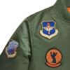 Alpha Industries Boys’ Squadron MA-1 Flight Jacket(Sage)