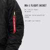 Alpha Industries MA-1 Bomber Flight Jacket – Fighter Pilot Flight Jacket(Black)