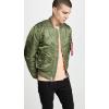Alpha Industries MA-1 Slim Fit Bomber Flight Jacket – Fighter Pilot Flight Jacket(Sage)
