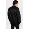 Alpha Industries Men’s Ma-1 Mod Bomber Flight Jacket(Black)