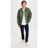 Alpha Industries Men’s Ma-1 Mod Bomber Flight Jacket(Sage)