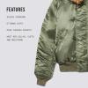 Alpha Industries Men’s N-2B Short Waist Parka (XL, Black)(Sage Green)
