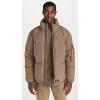 Alpha Industries Men’s Puffer Parka(Coyote Brown)