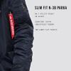 Alpha Industries Men’s Slim Fit N-3b Parka(Replica Blue)