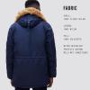 Alpha Industries Men’s Slim Fit N-3b Parka(Replica Blue)