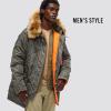 Alpha Industries Men’s Slim Fit N-3b Parka(Replica Gray)