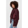 Alpha Industries Women’s Ma-1 Knit Rib Flight Jacket(Cedar Red)