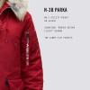 Alpha Industries Women’s N-3B Parka(Commander Red)