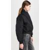 Alpha Industries Women’s Shawl Collar Flight Jacket(Black)