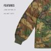 Alpha Industries womens M-65 Defender W Liner Utility Jacket(Woodland Camo)