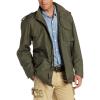 Alpha Industries M-65 Field Jacket – Classic Oversized Military Field Coat(Olive Green)