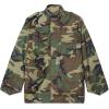 Alpha Industries M-65 Field Jacket – Classic Oversized Military Field Coat(Woodland Camo)