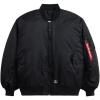 Alpha Industries MA-1 Blood Chit Bomber Flight Jacket – Fighter Pilot Flight Jacket(Gen Ii – Black)