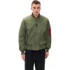 Alpha Industries MA-1 Bomber Flight Jacket – Fighter Pilot Flight Jacket(Sage)