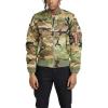 Alpha Industries MA-1 Slim Fit Bomber Flight Jacket – Fighter Pilot Flight Jacket(Woodland Camo)