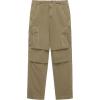 Alpha Industries Men’s BDU Cargo Pants Relaxed Fit 100% Cotton Button Closure & Zipper Durable Work Pants for Hiking Camping(Vintage Khaki)