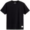 Alpha Industries Men’s Cotton T-Shirt – Regular Fit Short Sleeve Tee for Casual Wear – Soft Lightweight Crewneck(Black)
