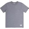 Alpha Industries Men’s Cotton T-Shirt – Relaxed Fit Short Sleeve Tee for Casual Wear Soft Lightweight Crewneck Shirt(Medium Charcoal Heather)