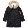 Alpha Industries Women’s Elyse Parka(Black)