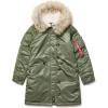 Alpha Industries Women’s Elyse Parka(Sage Green)