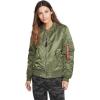 Alpha Industries Women’s MA-1 Flight Jacket(Sage Green)