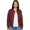 Alpha Industries Women’s Scout Lightweight Nylon Bomber Jacket(Maroon)