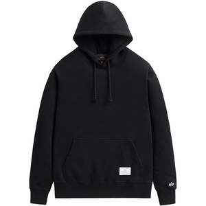 Alpha Industries Unisex Essential Hoodie Sweatshirt(Black)
